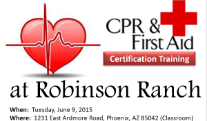 CPR and First Aid training